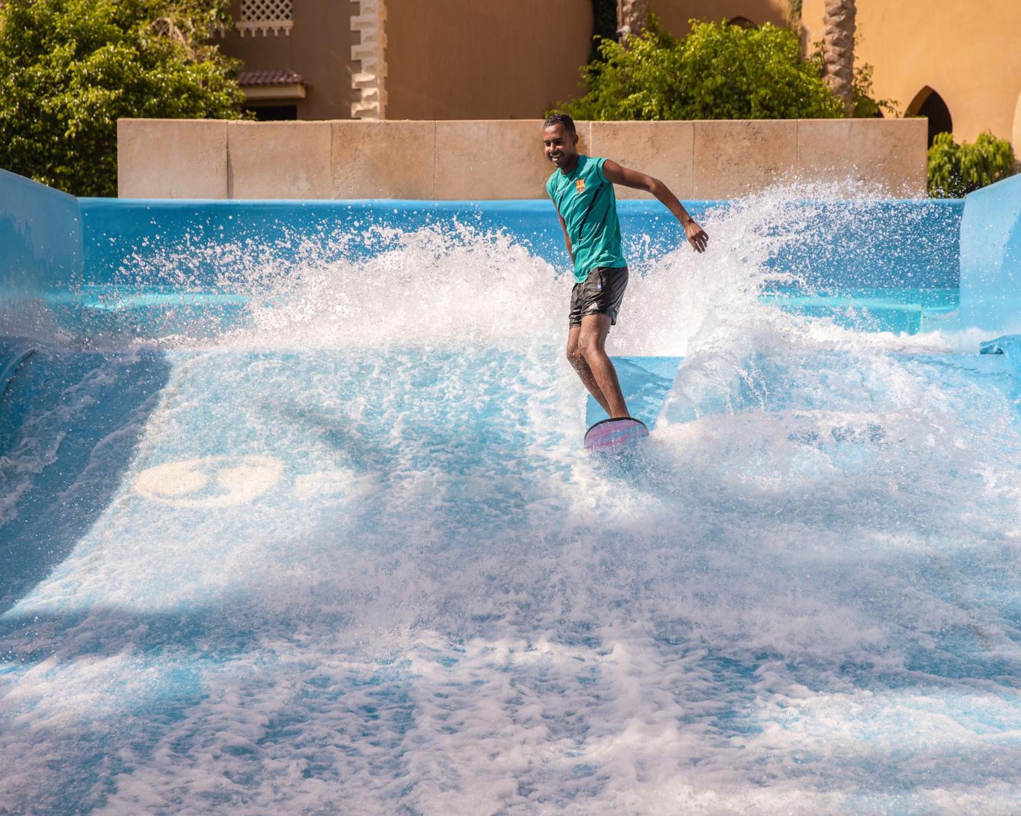 Hotel Grand Waterworld Makadi Family Star - Couples And Families Only à Hurghada Extérieur photo FlowRider